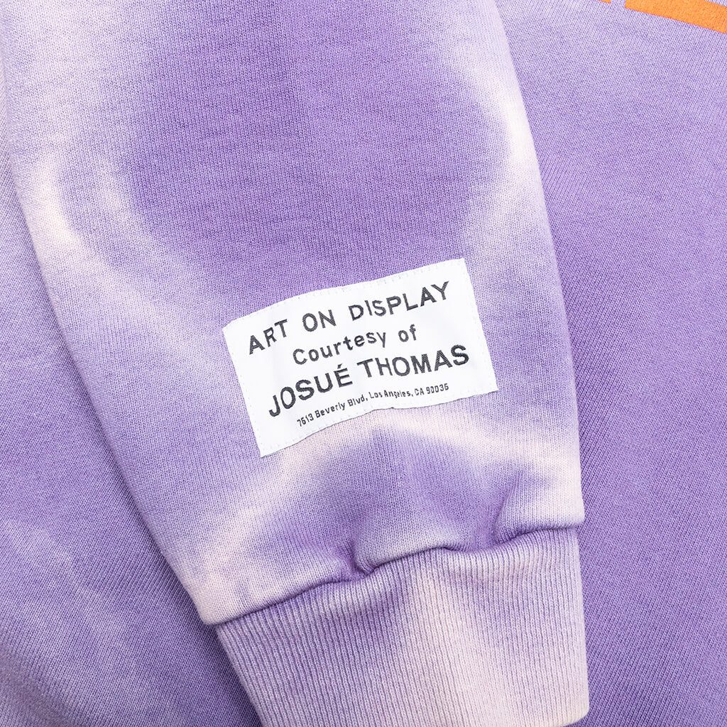 French Zip Hoodie - Purple