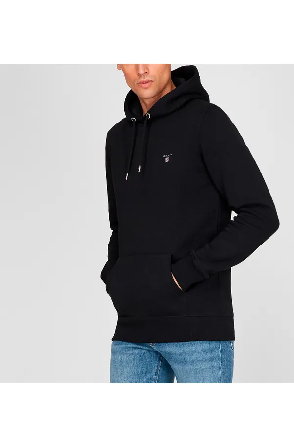 GANT Basic Hoodie Black