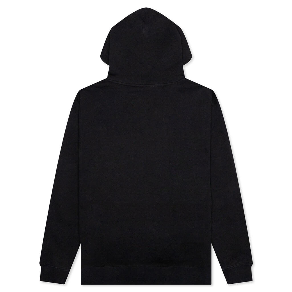 Girl Face Hoodie - Black