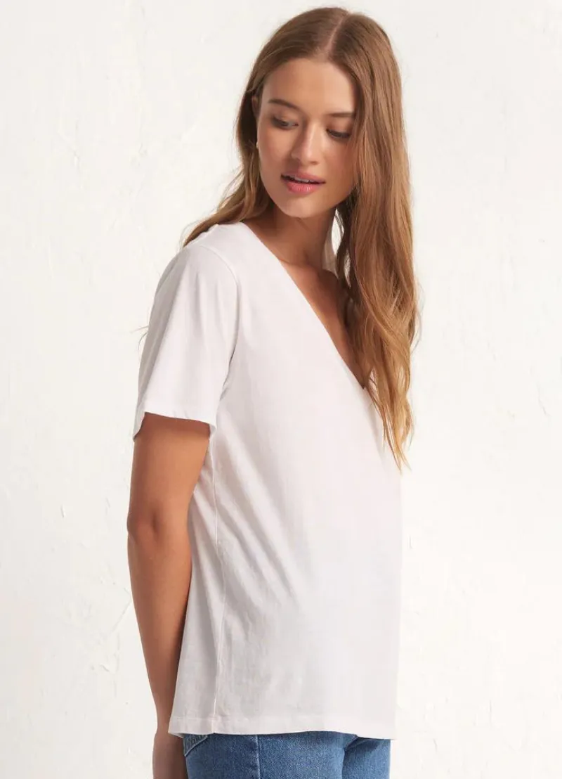 Girlfriend V-Neck Tee