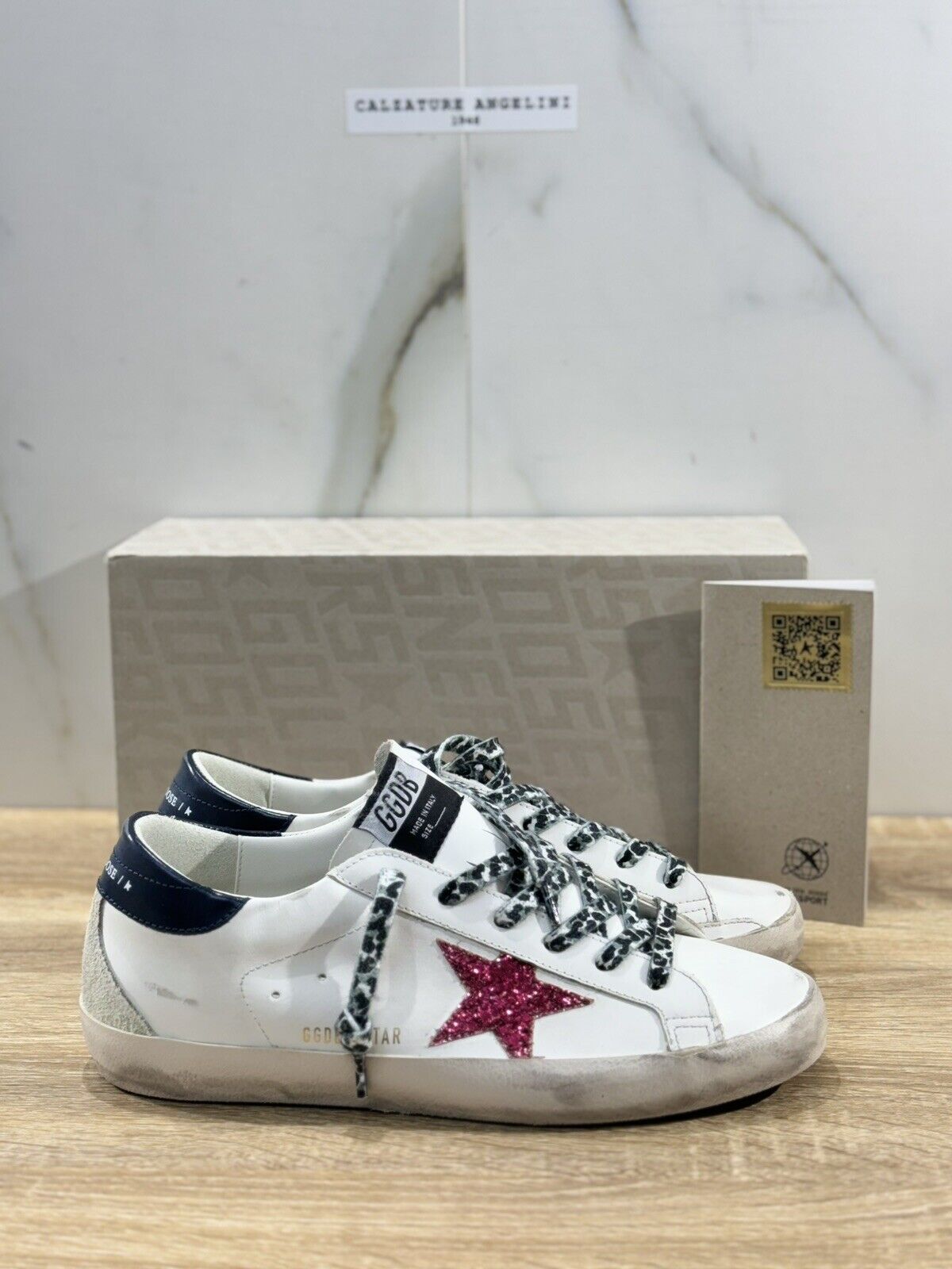 Golden Goose Sneaker Donna Super Star Pelle Luxury Woman Golden Goose