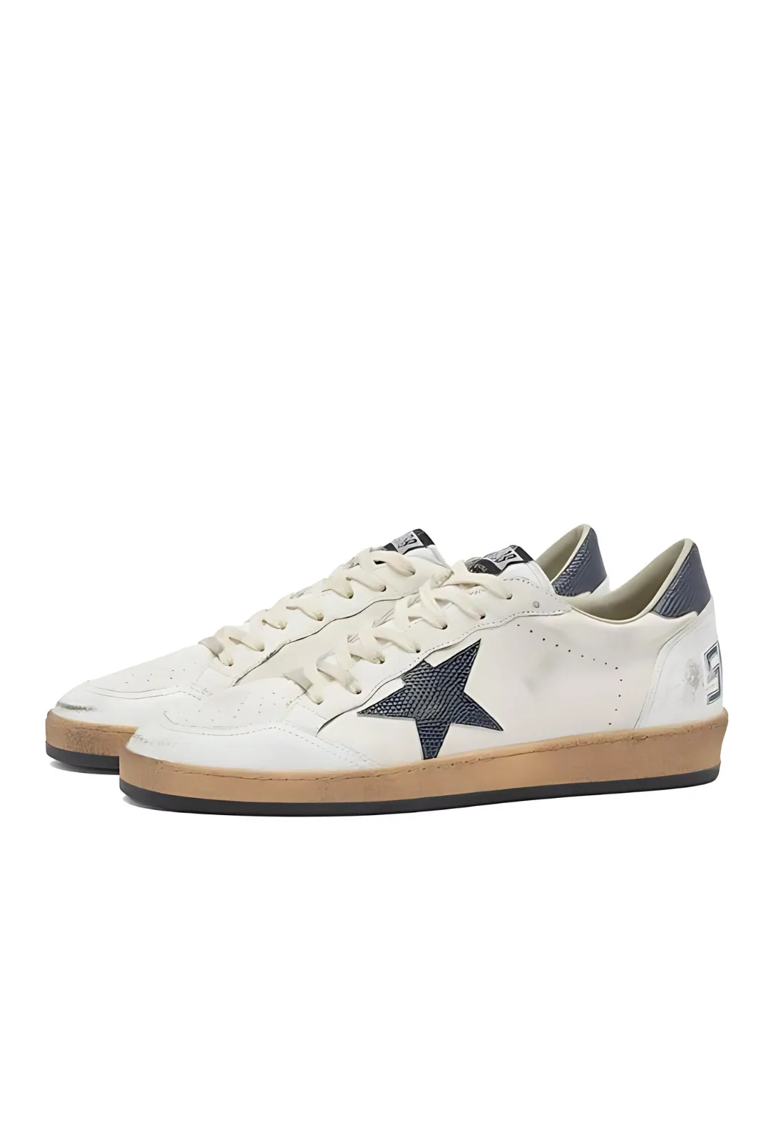 Golden Goose Sneakers White Dusty Blue