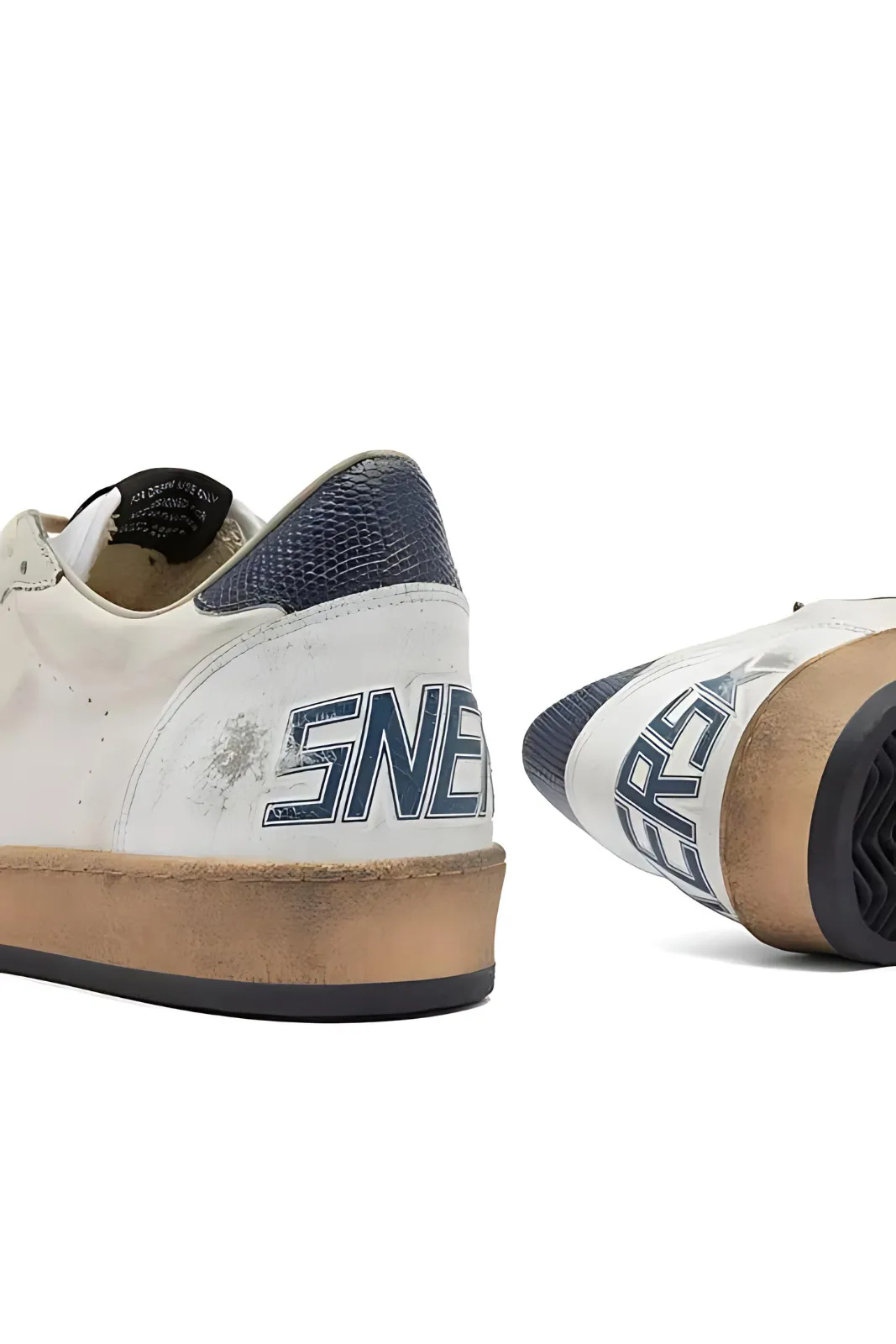 Golden Goose Sneakers White Dusty Blue