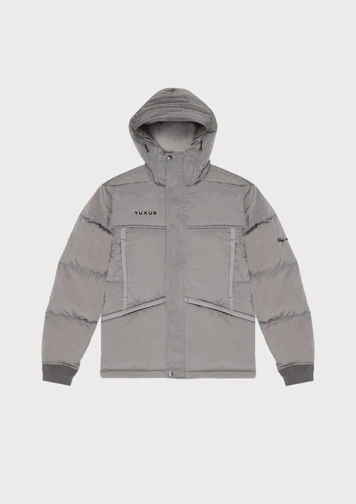 GREY CLUB FEATHER COAT