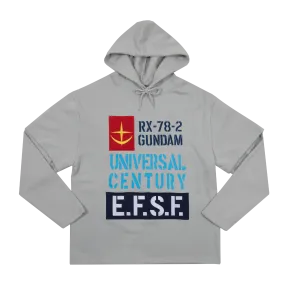 Gundam E.F.S.F. Grey Hoodie