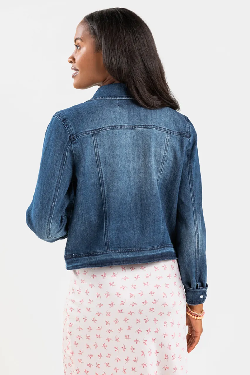 Hartford Clean Denim Jacket