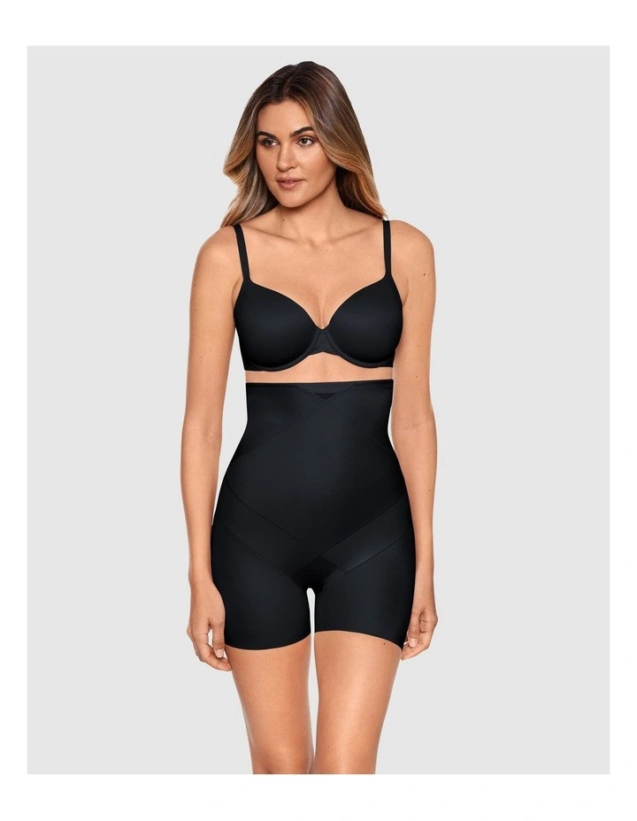 High Waist Shapewear Short in Black