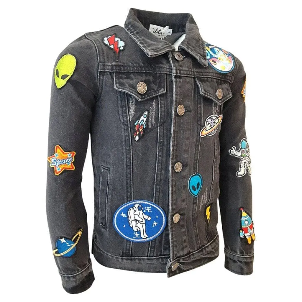 Interstellar Patched Denim Jacket