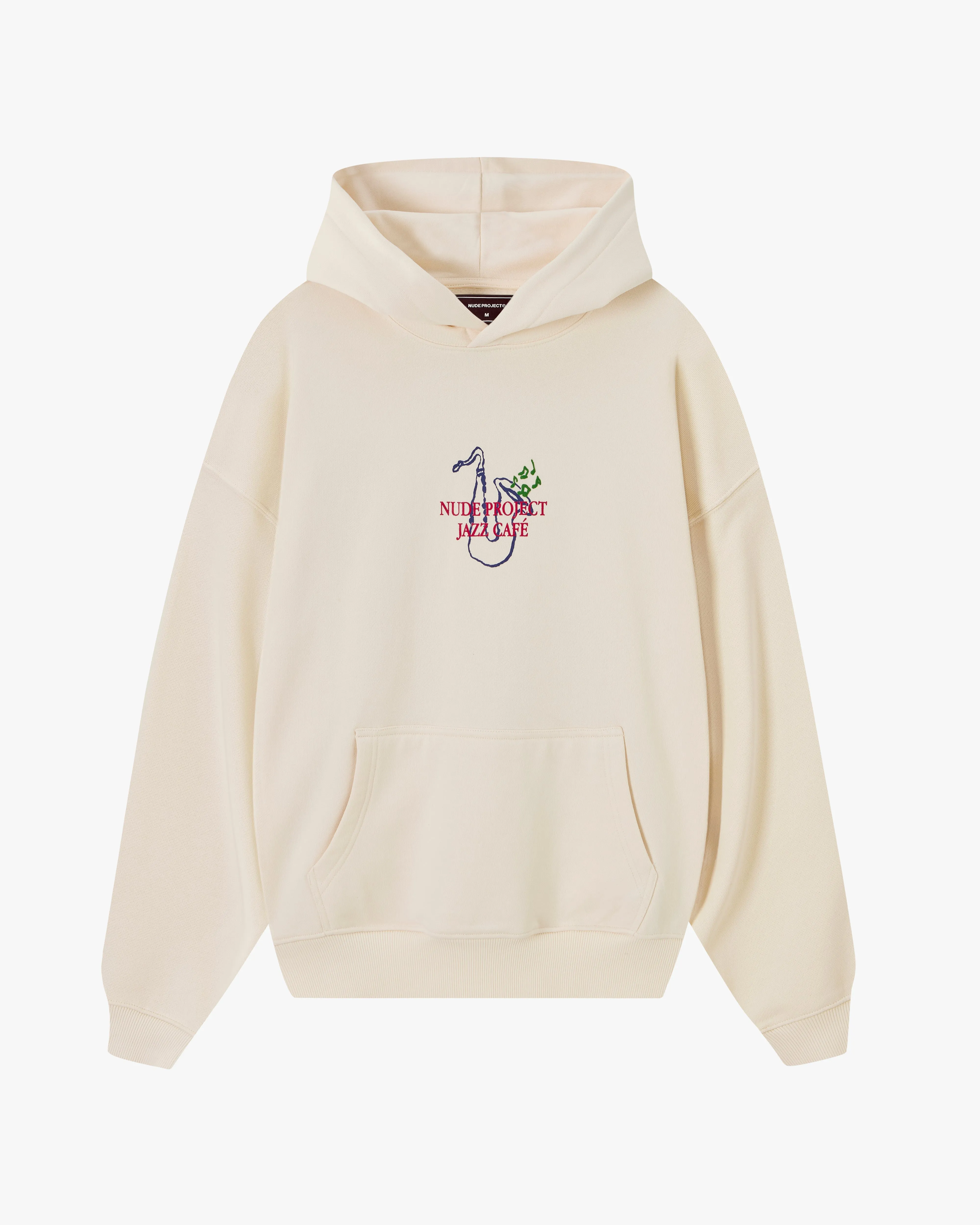 JAZZ CAF HOODIE MARSHMALLOW