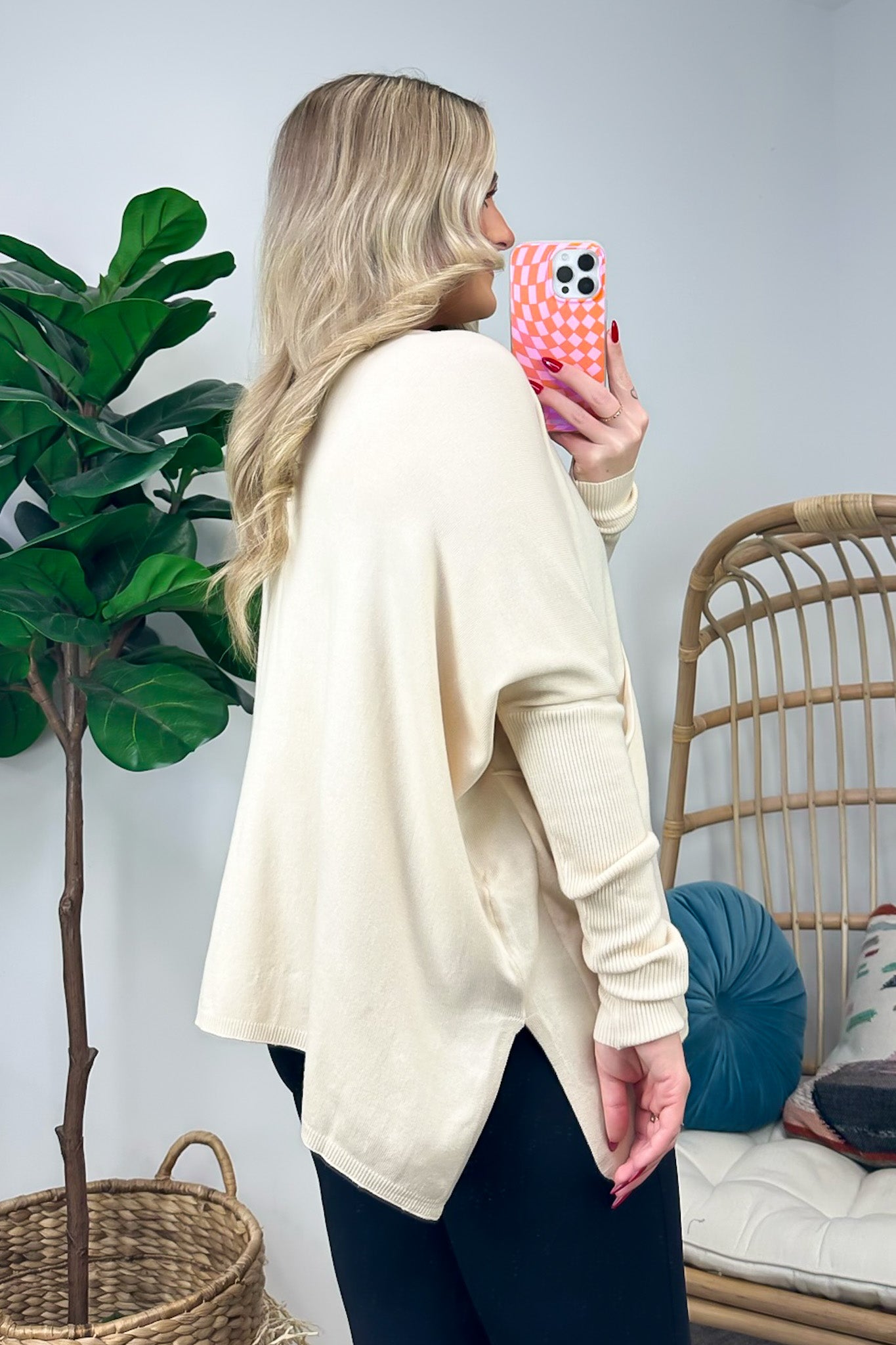 Karri Oversized V-Neck Sweater - FINAL SALE