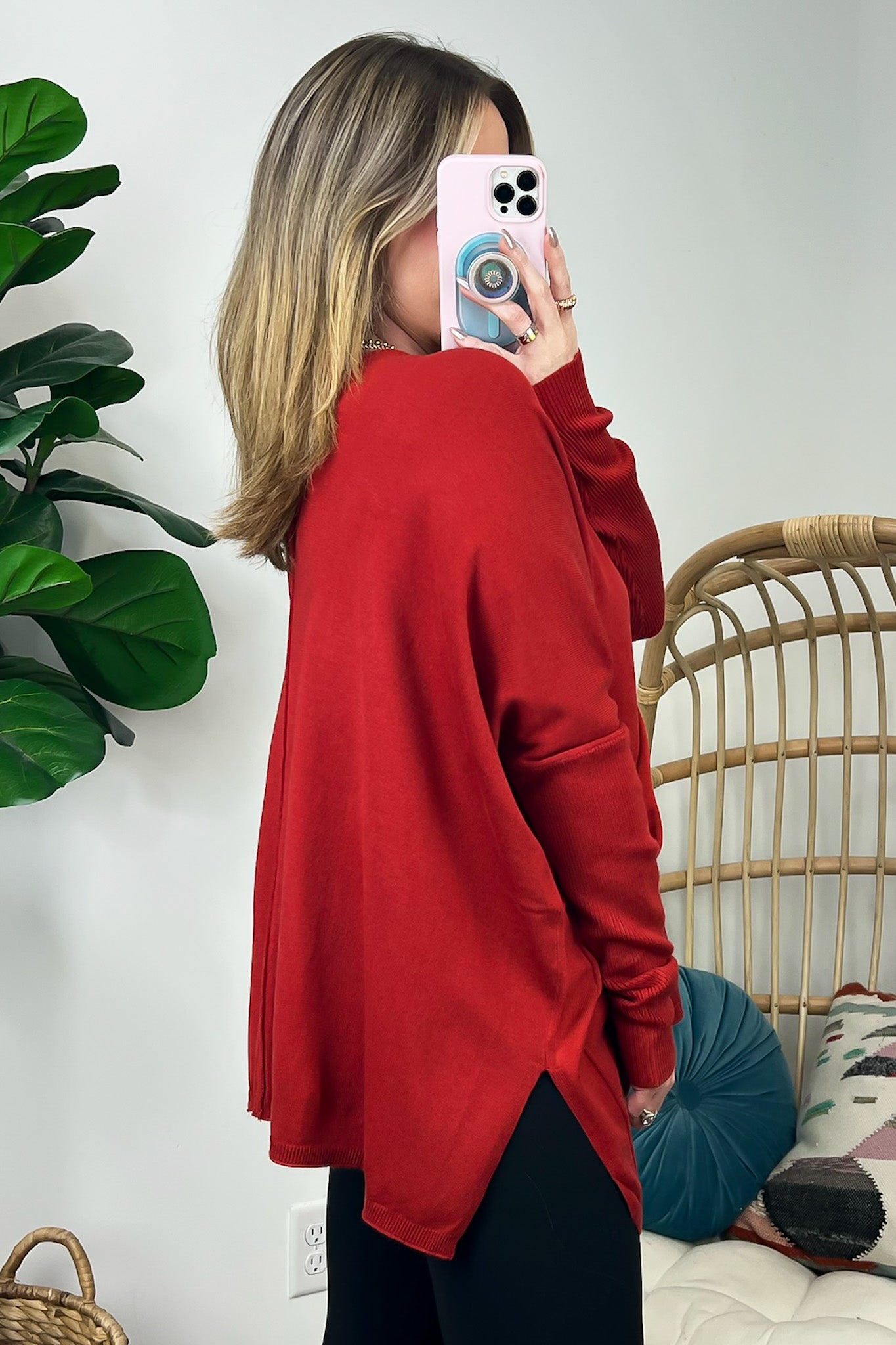 Karri Oversized V-Neck Sweater - FINAL SALE