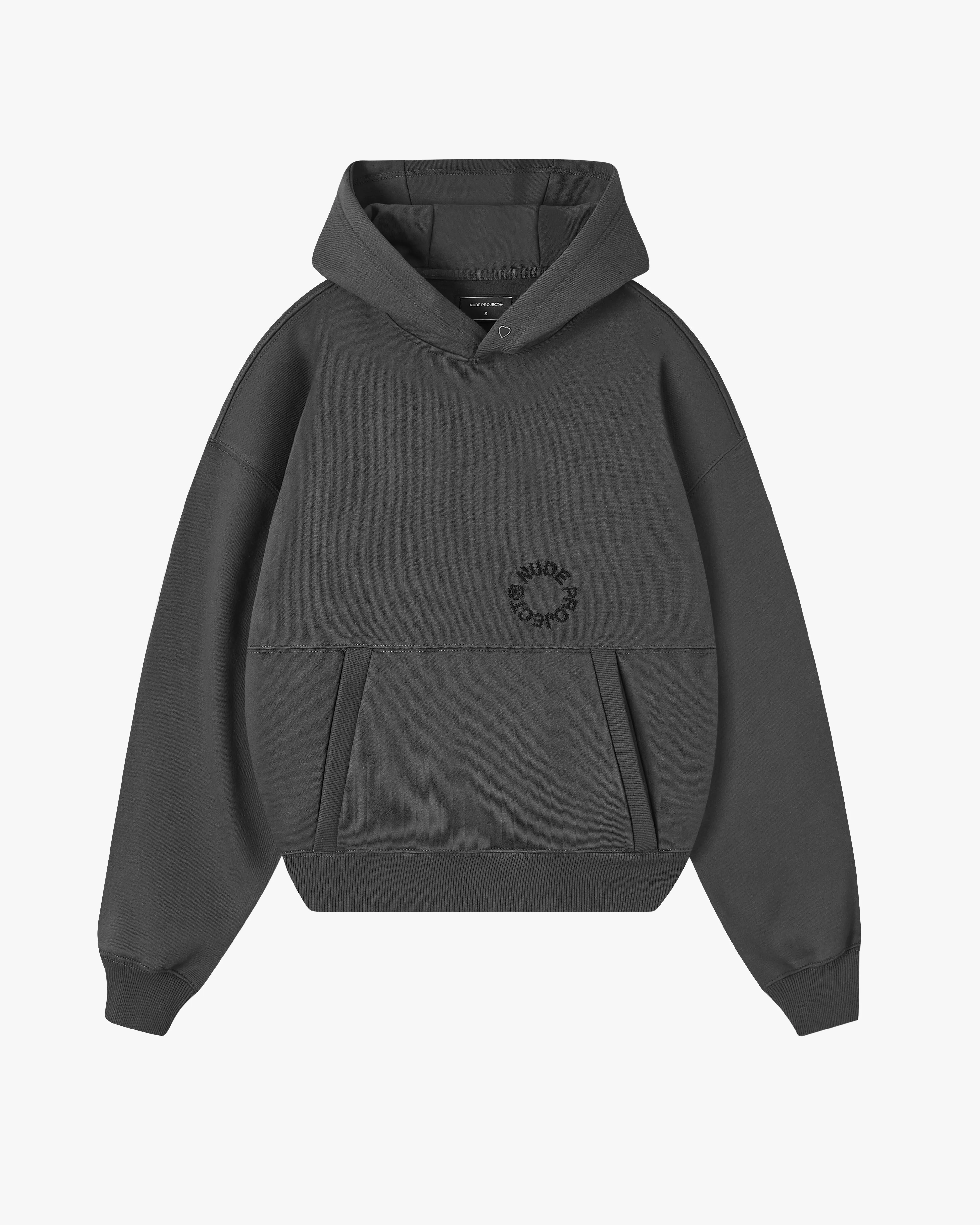 KORY BOXY HOODIE ASH