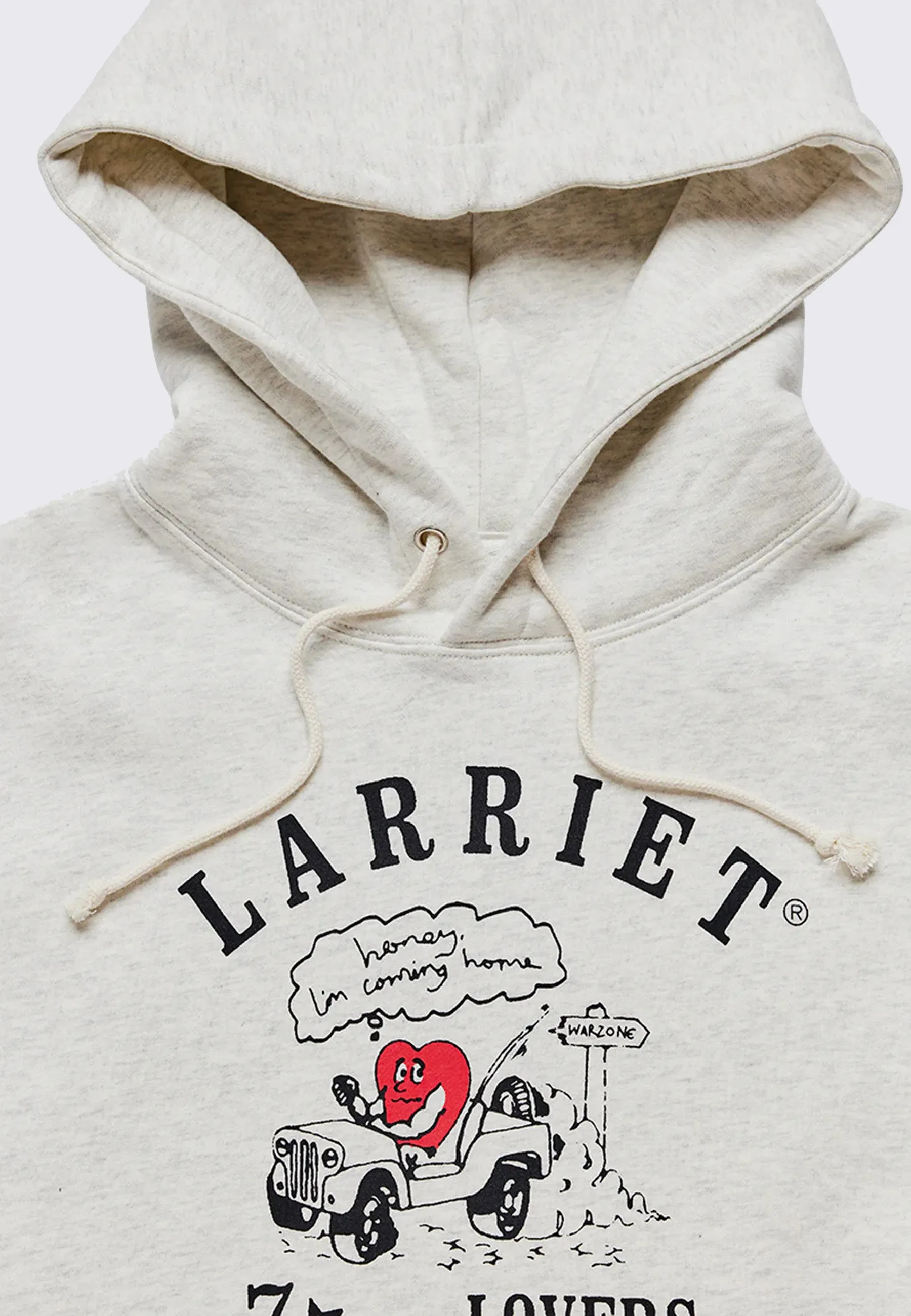 Lovers Corp Hoodie - Grey Marle