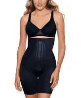 Macy's Miraclesuit Shapewear Women's Modern Miracle High-Waist Thigh Slimmer with Lycra FitSense print technology 2569