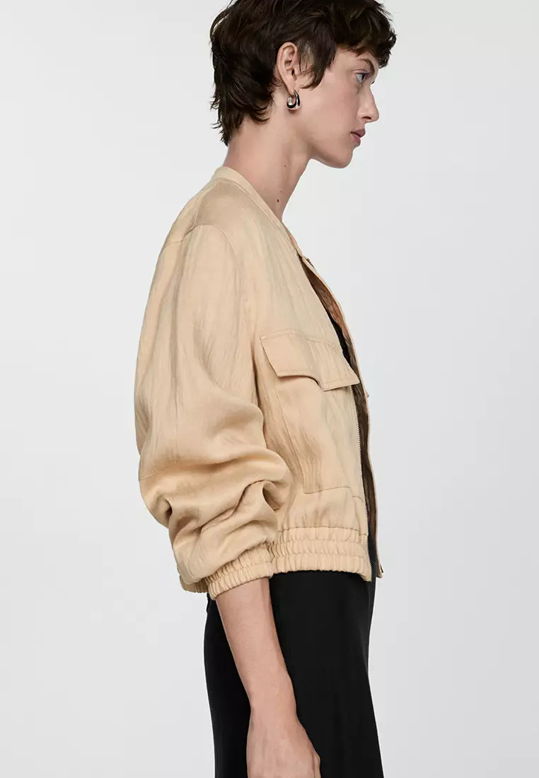 Mango Bomber Jacket