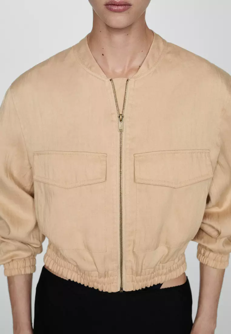 Mango Bomber Jacket