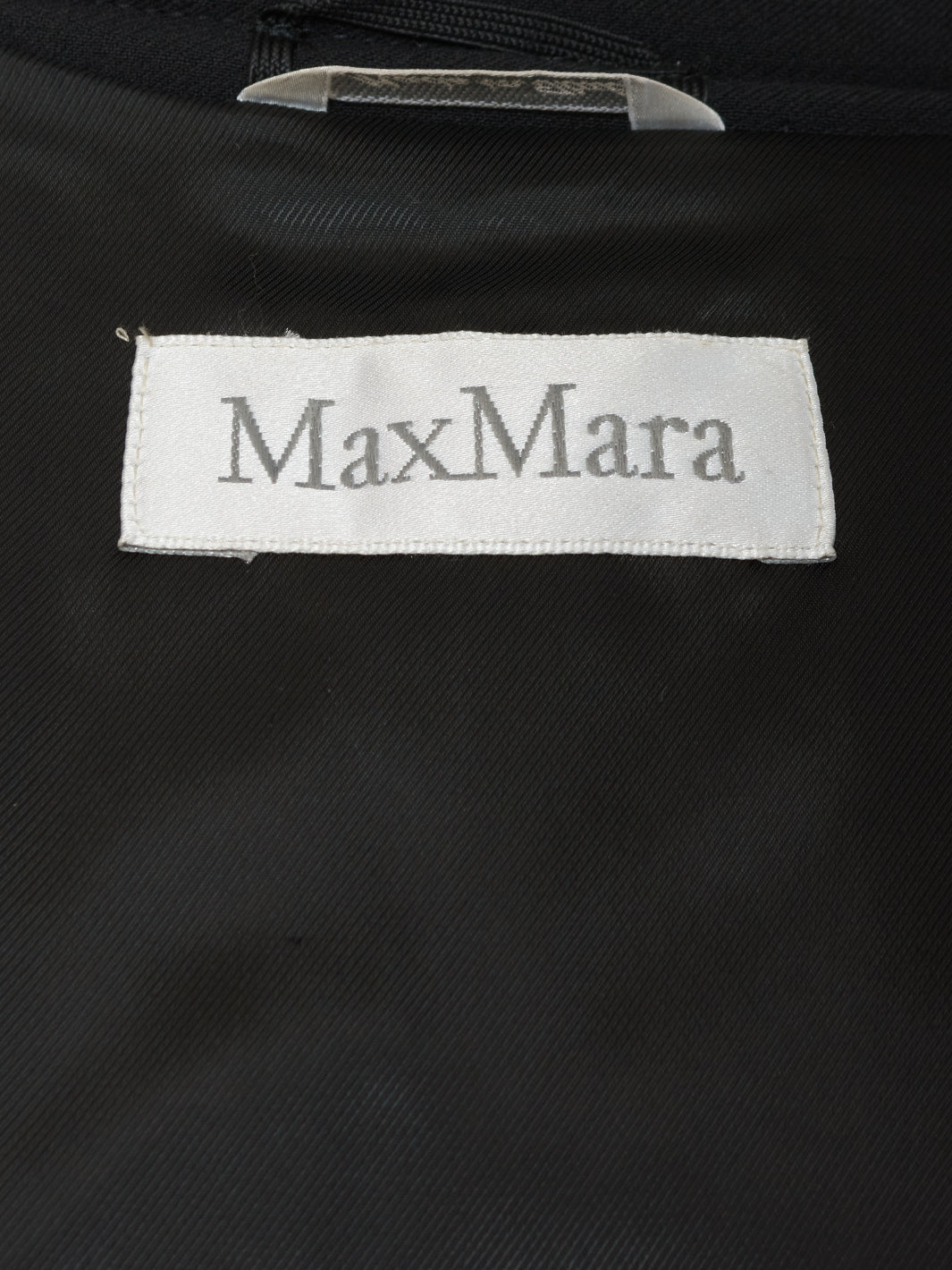 Max Mara Double-breasted coat with fur collar