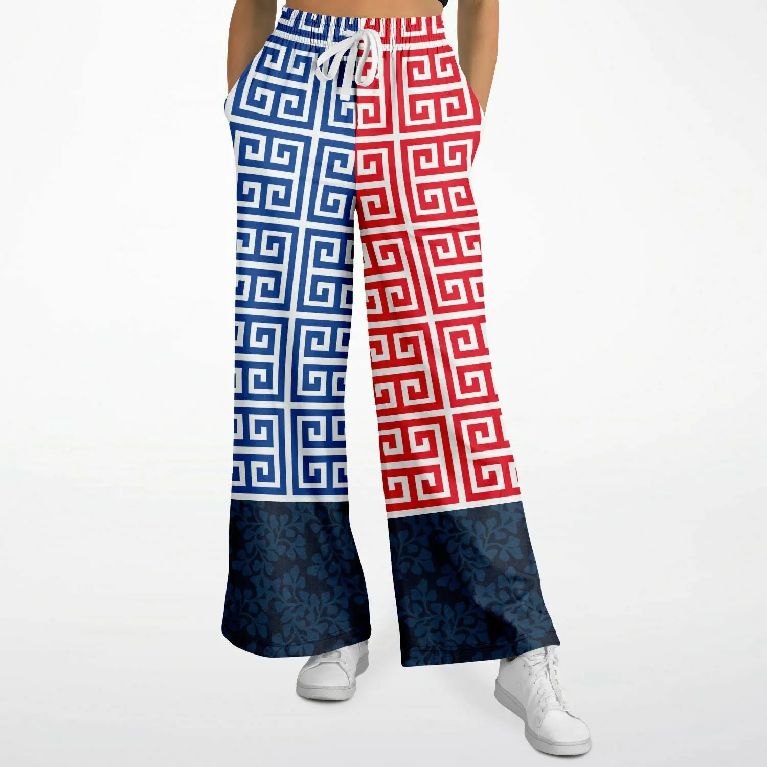 Meet The Greek Eco-Poly Stretchy Phat Bellbottoms