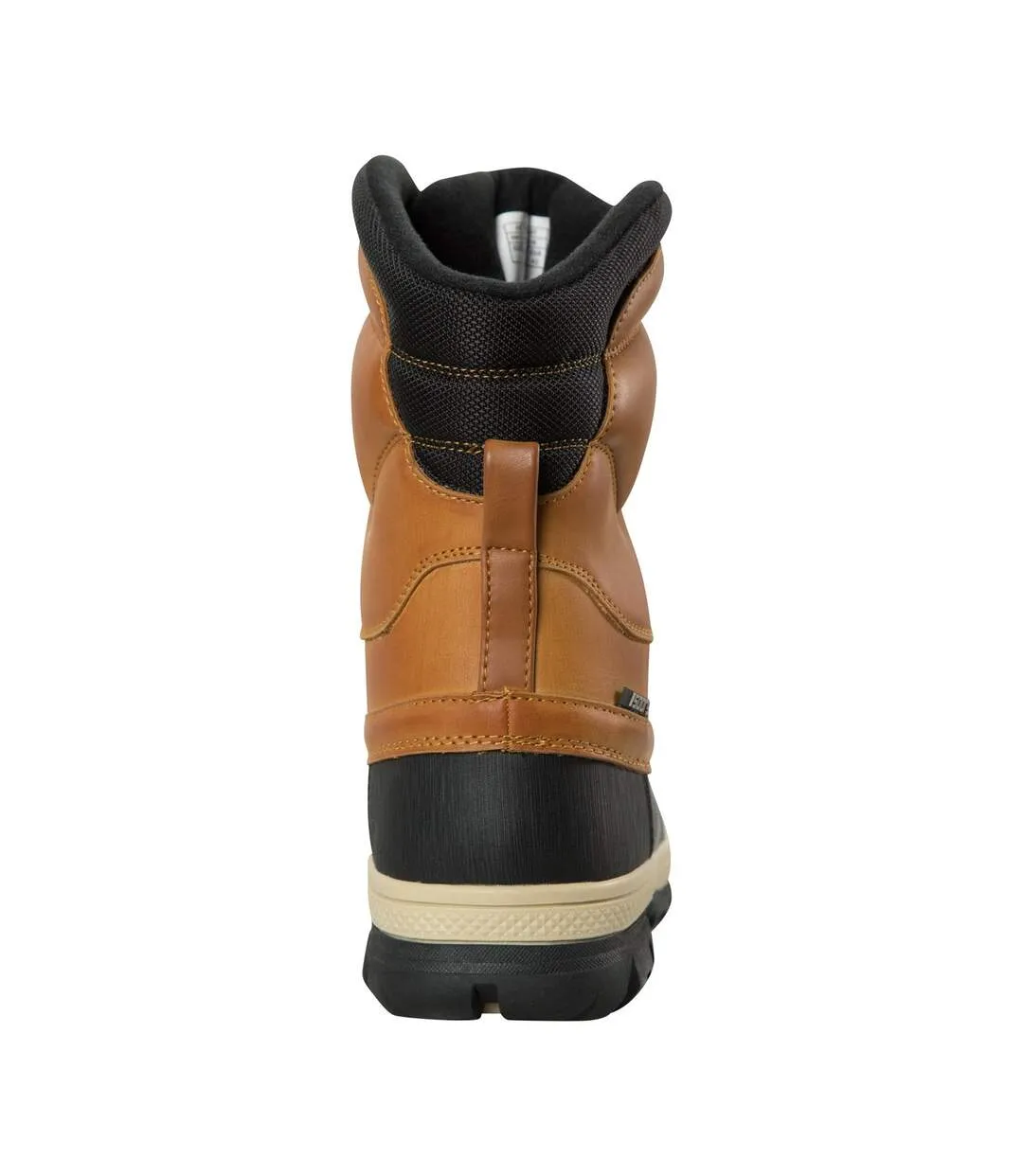 Mens arctic thermal snow boots brown Mountain Warehouse