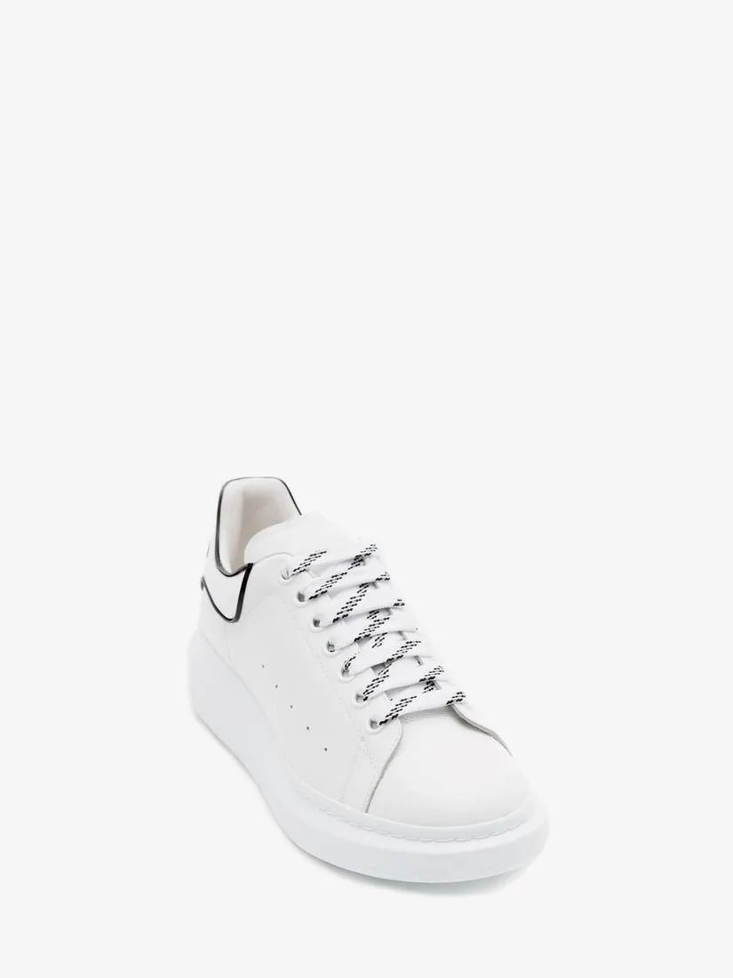 Men's Oversized Sneaker in White/black