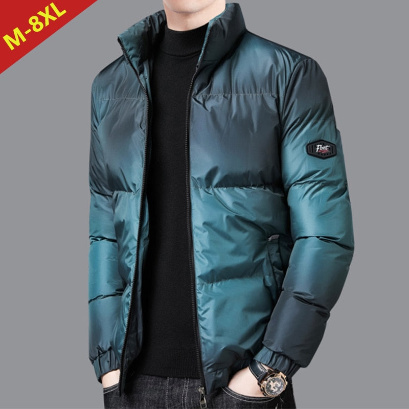 Men's Plus Size Thick Warm Windbreaker Thermal Padded Heavy Jackets