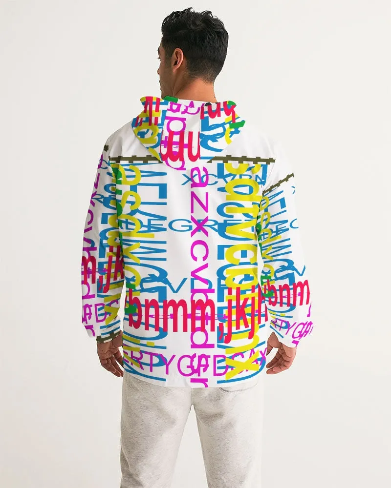 Men's Windbreaker letters