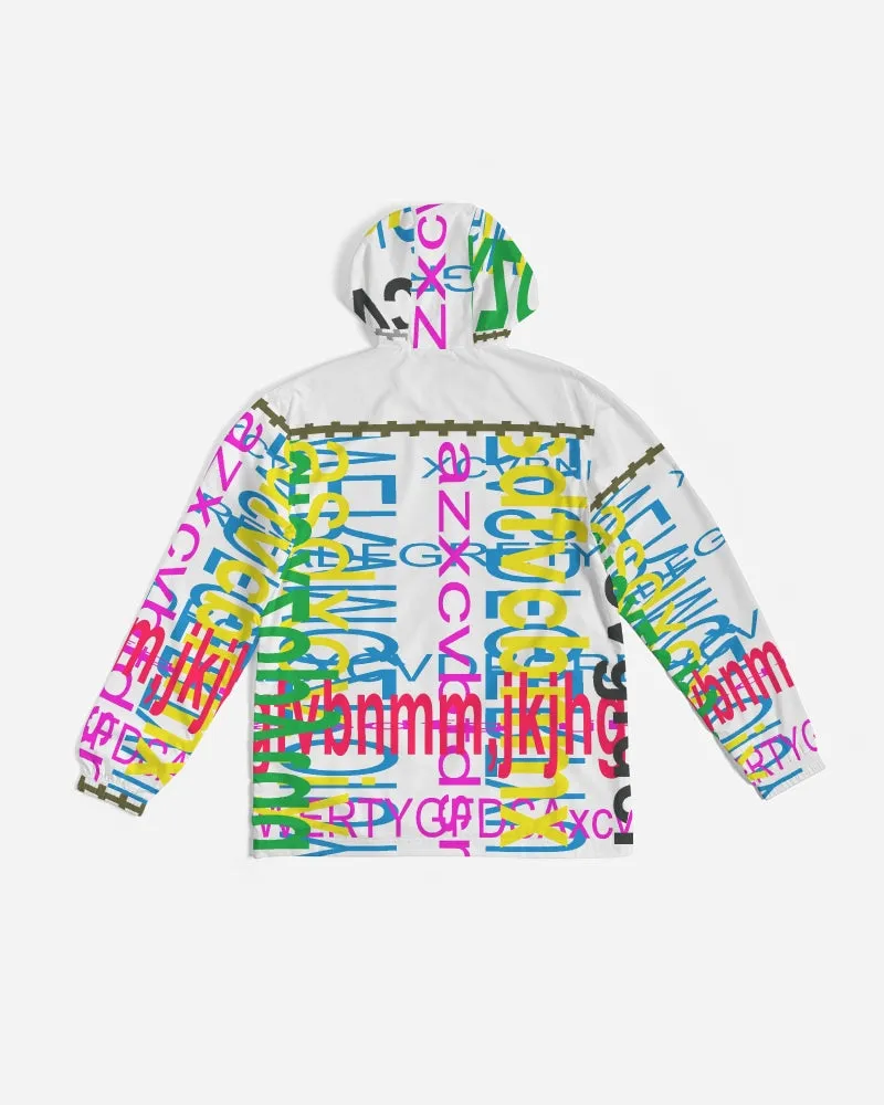 Men's Windbreaker letters