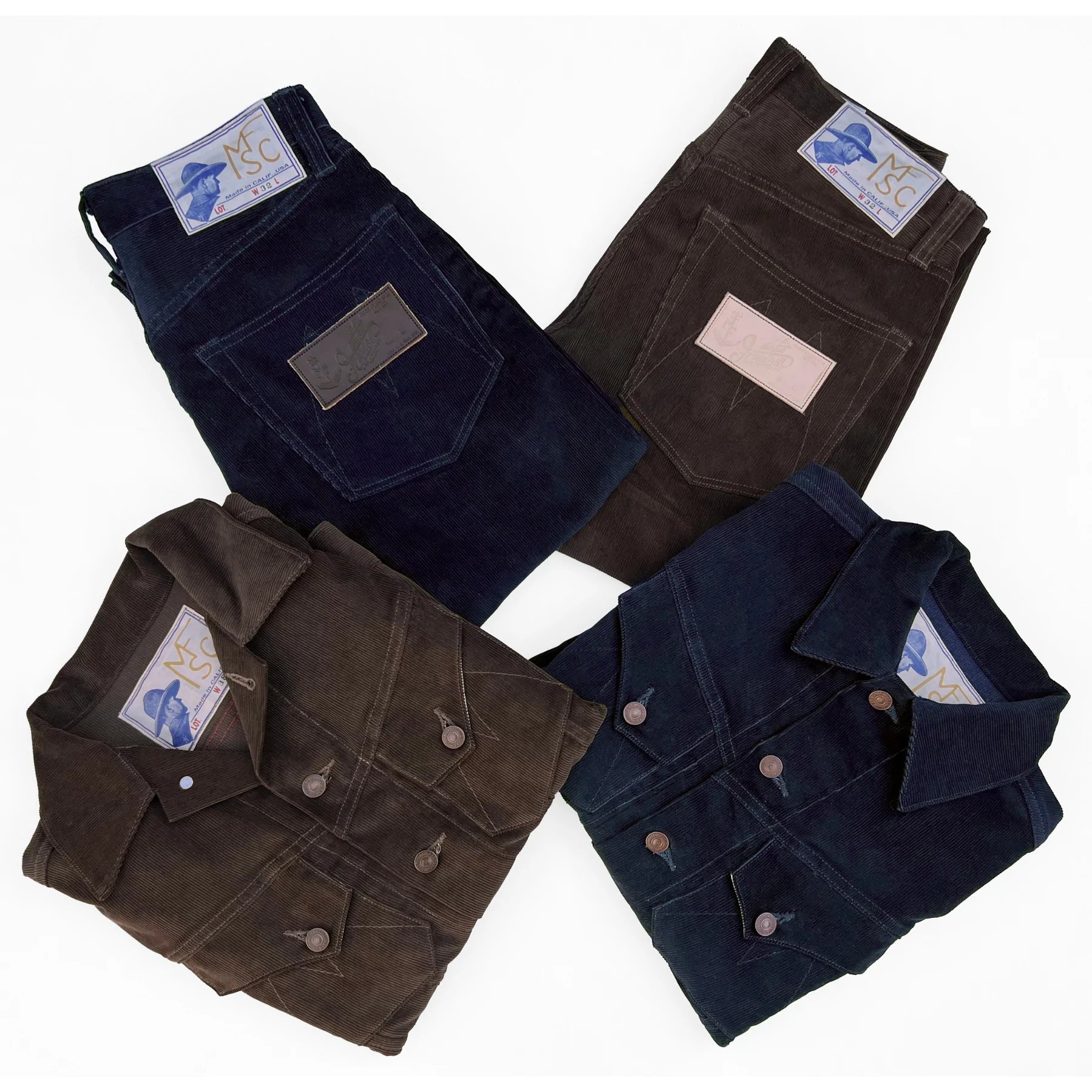 Mister Freedom California Lot. 674 - Indigo Corduroy