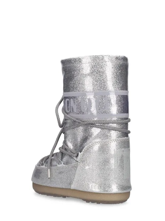 Moon Boot   Icon tall glitter nylon snow boots 