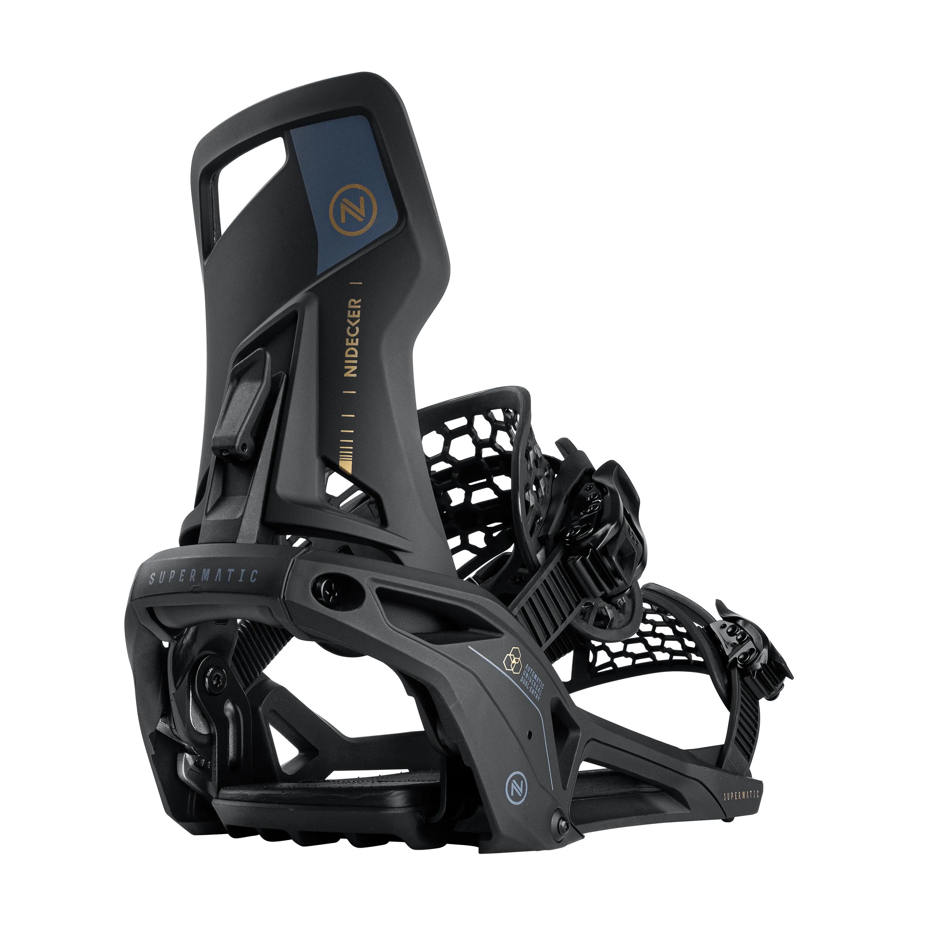 Nidecker Supermatic Snowboard Bindings 2025