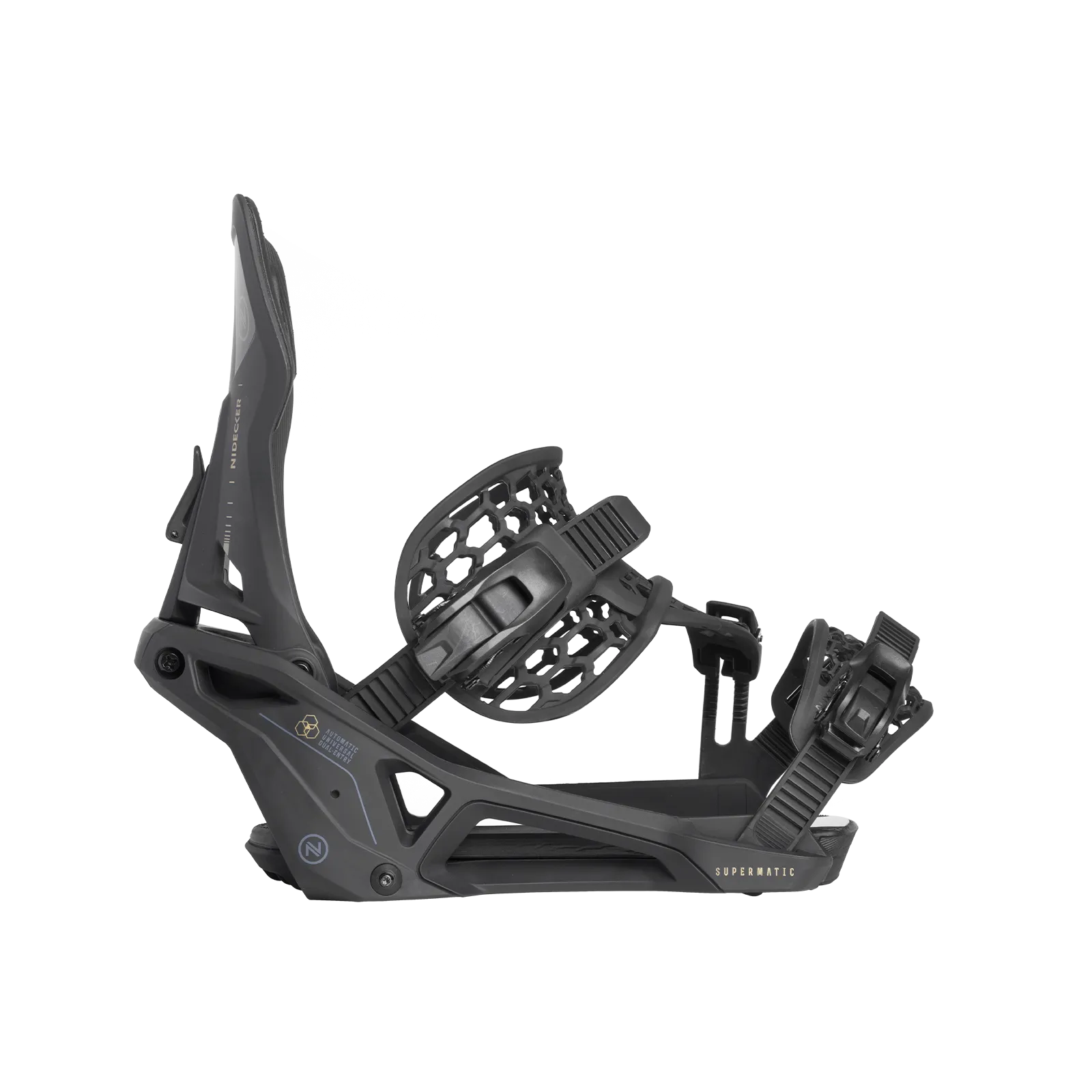 Nidecker Supermatic Snowboard Bindings 2025