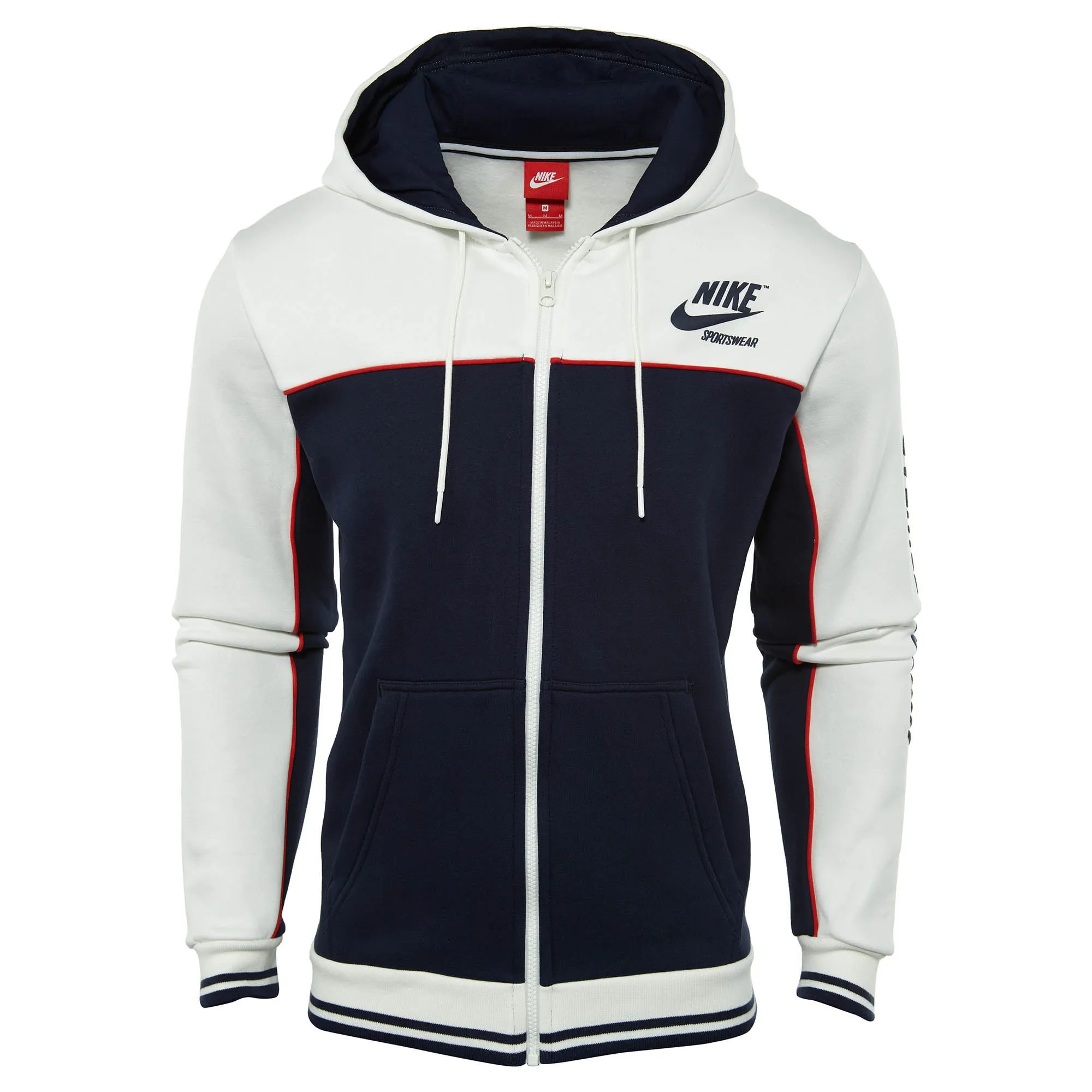 Nike Full Zip Fleece Hoodie Mens Style : 941853