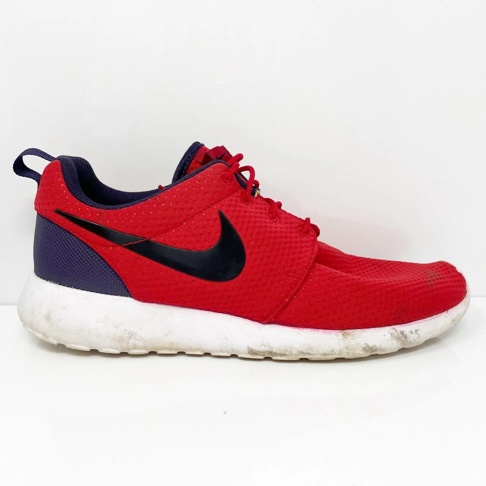 Nike Mens Roshe One SE 844687-600 Red Running Shoes Sneakers Size 10.5