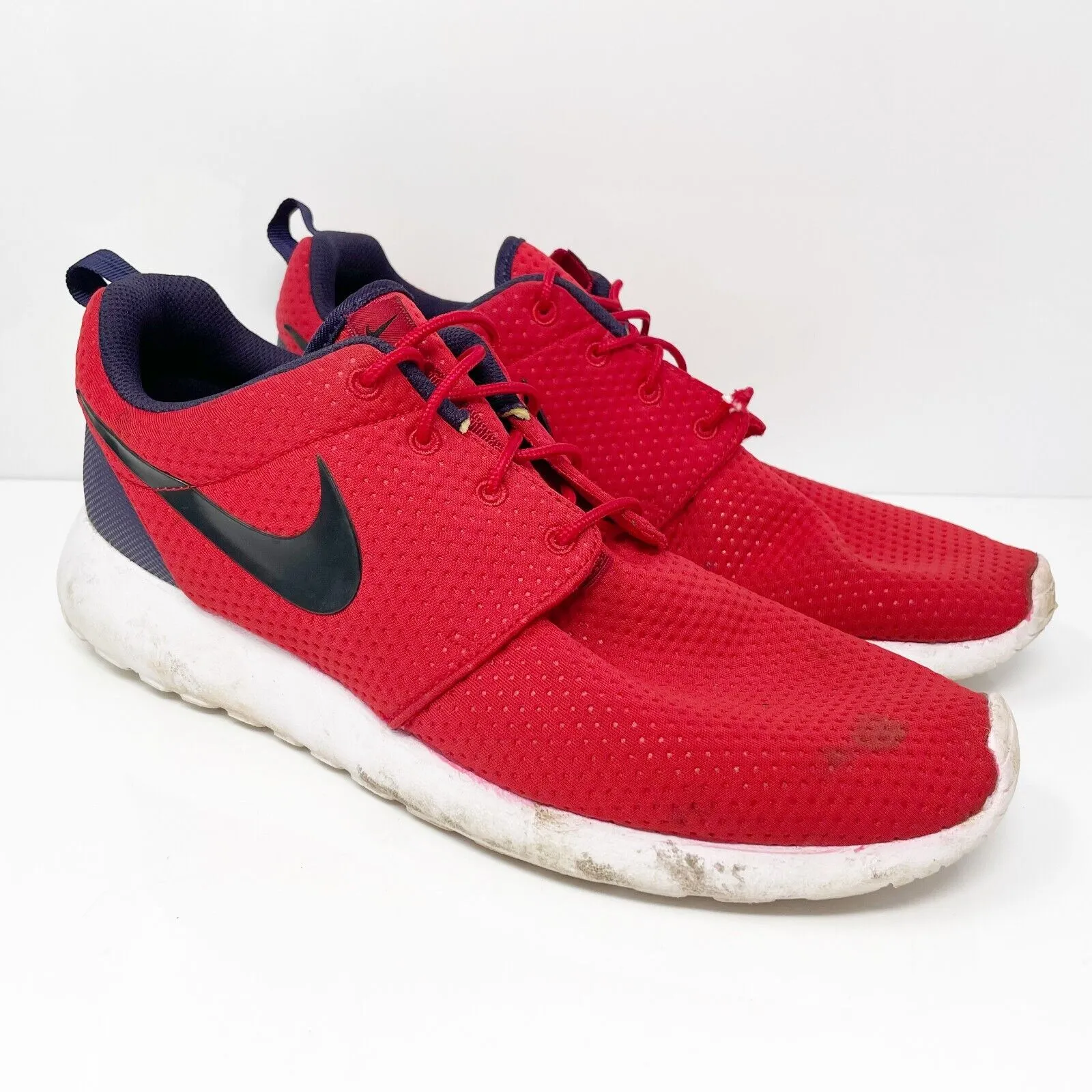 Nike Mens Roshe One SE 844687-600 Red Running Shoes Sneakers Size 10.5