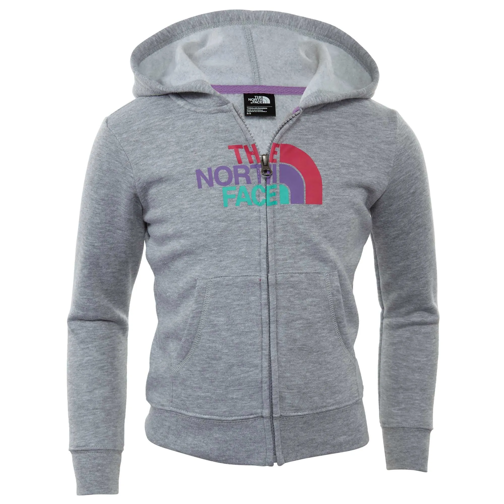 North Face Logowear Full Zip Hoodie Big Kids Style : A2u5l