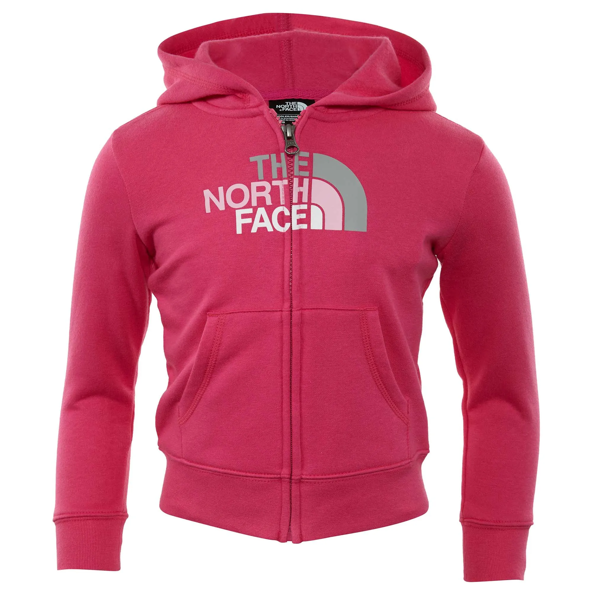 North Face Logowear Full Zip Hoodie Big Kids Style : A2u5l