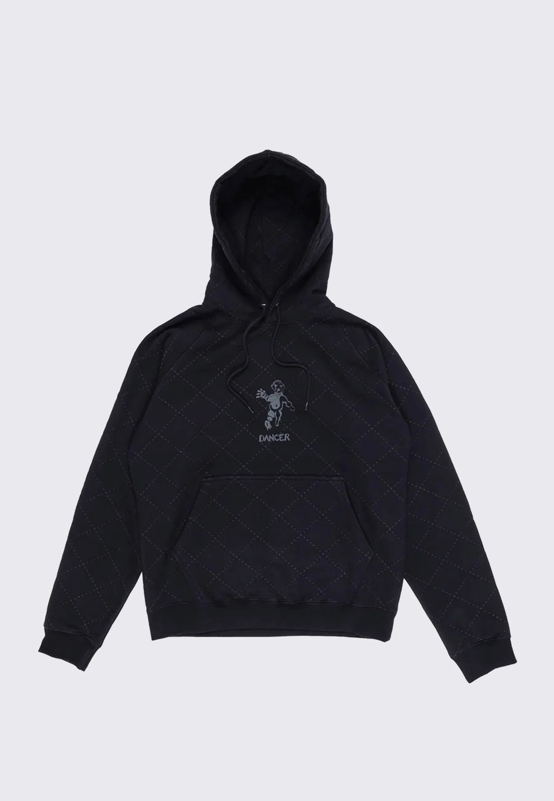 OG Diamond Stitch Hoodie - Black