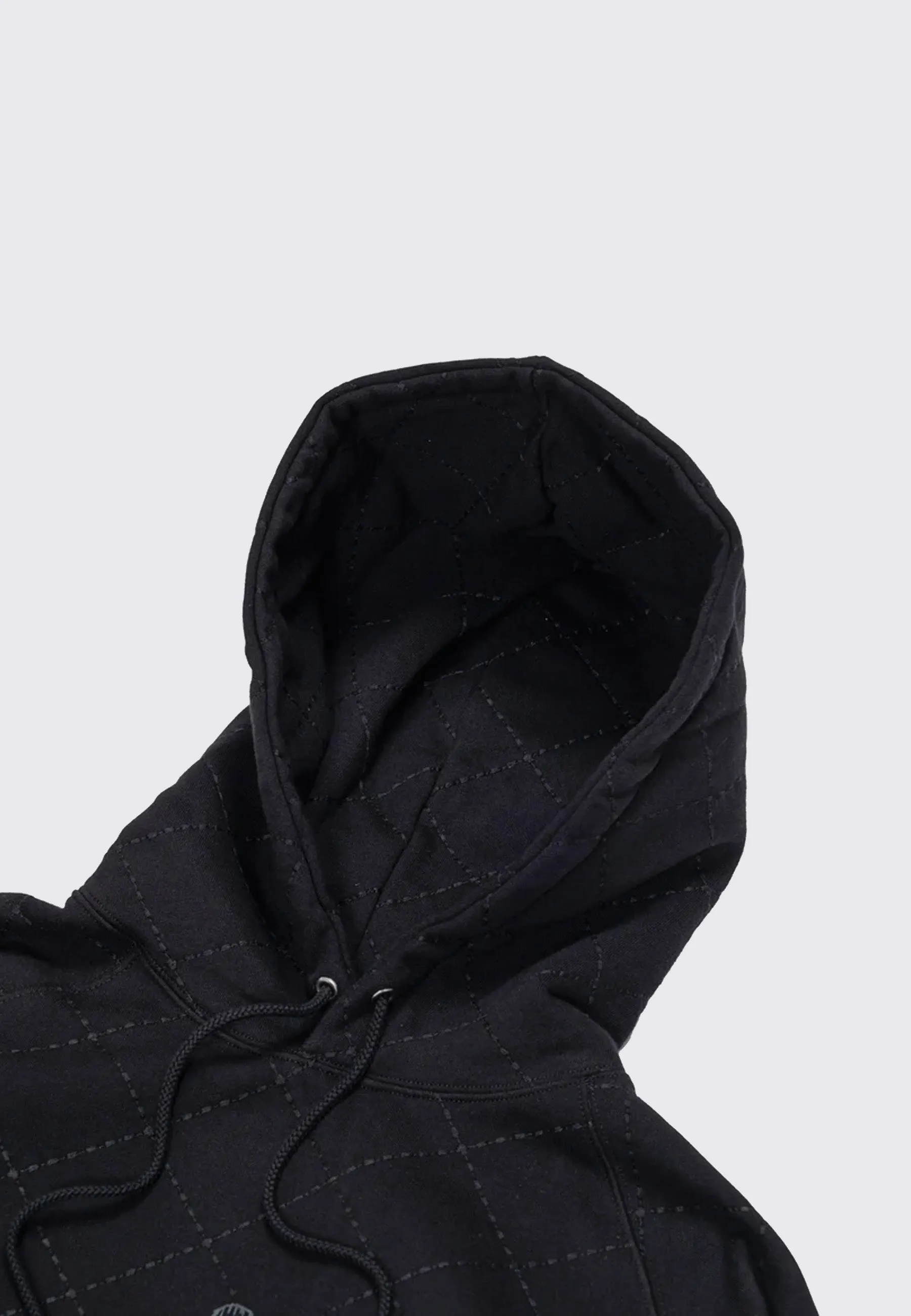 OG Diamond Stitch Hoodie - Black