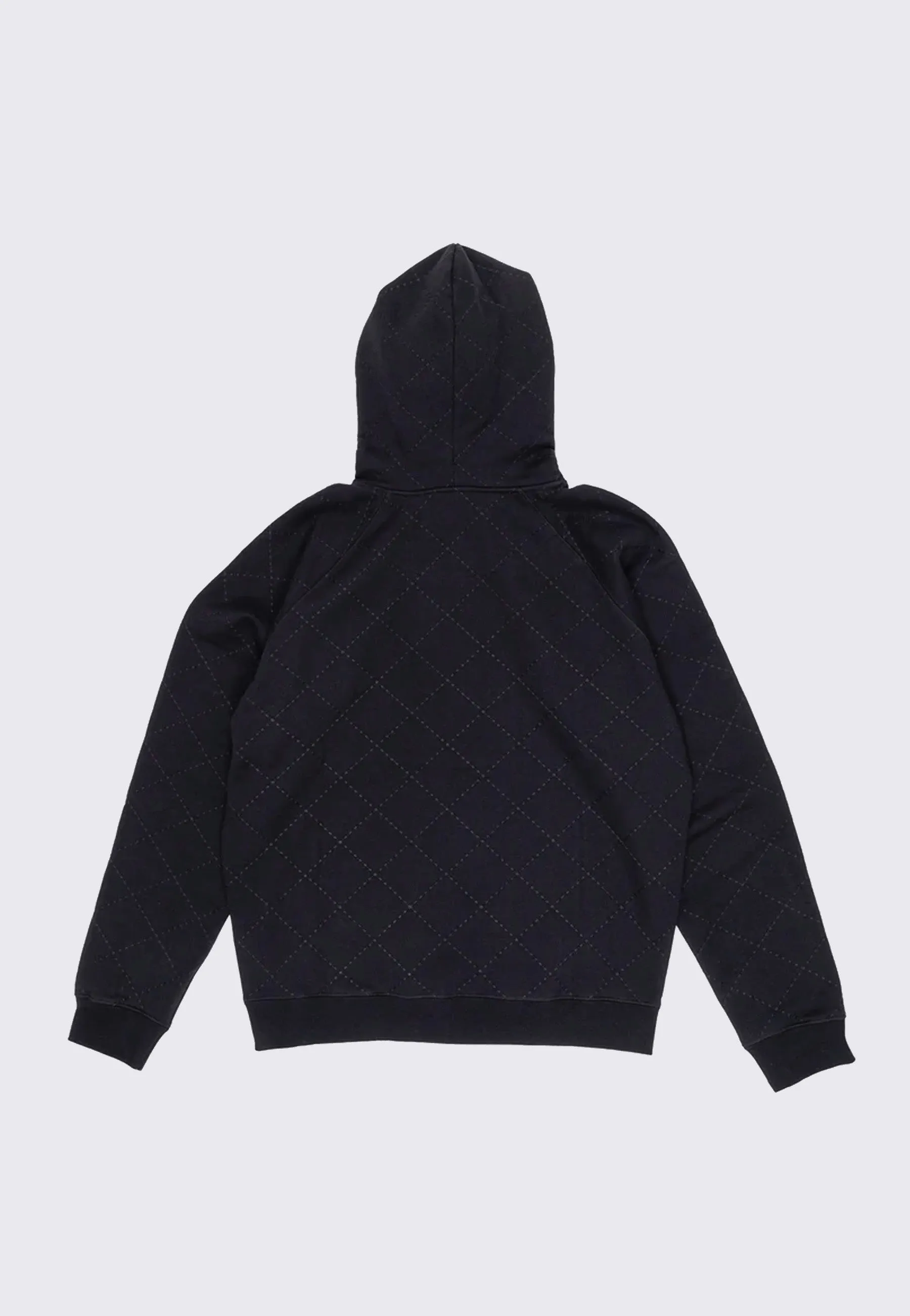 OG Diamond Stitch Hoodie - Black