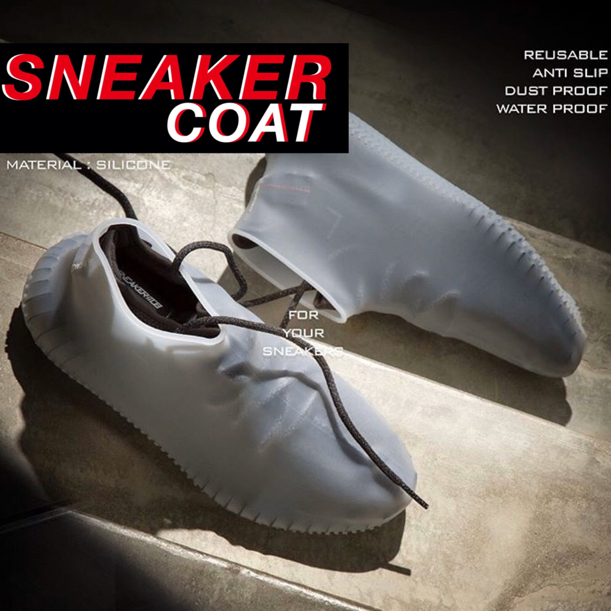 ORIGINALAB Sneaker Silicone Coat Frost White