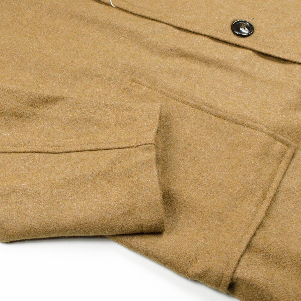 orSlow - Prisoner Melton Wool Coat - Beige