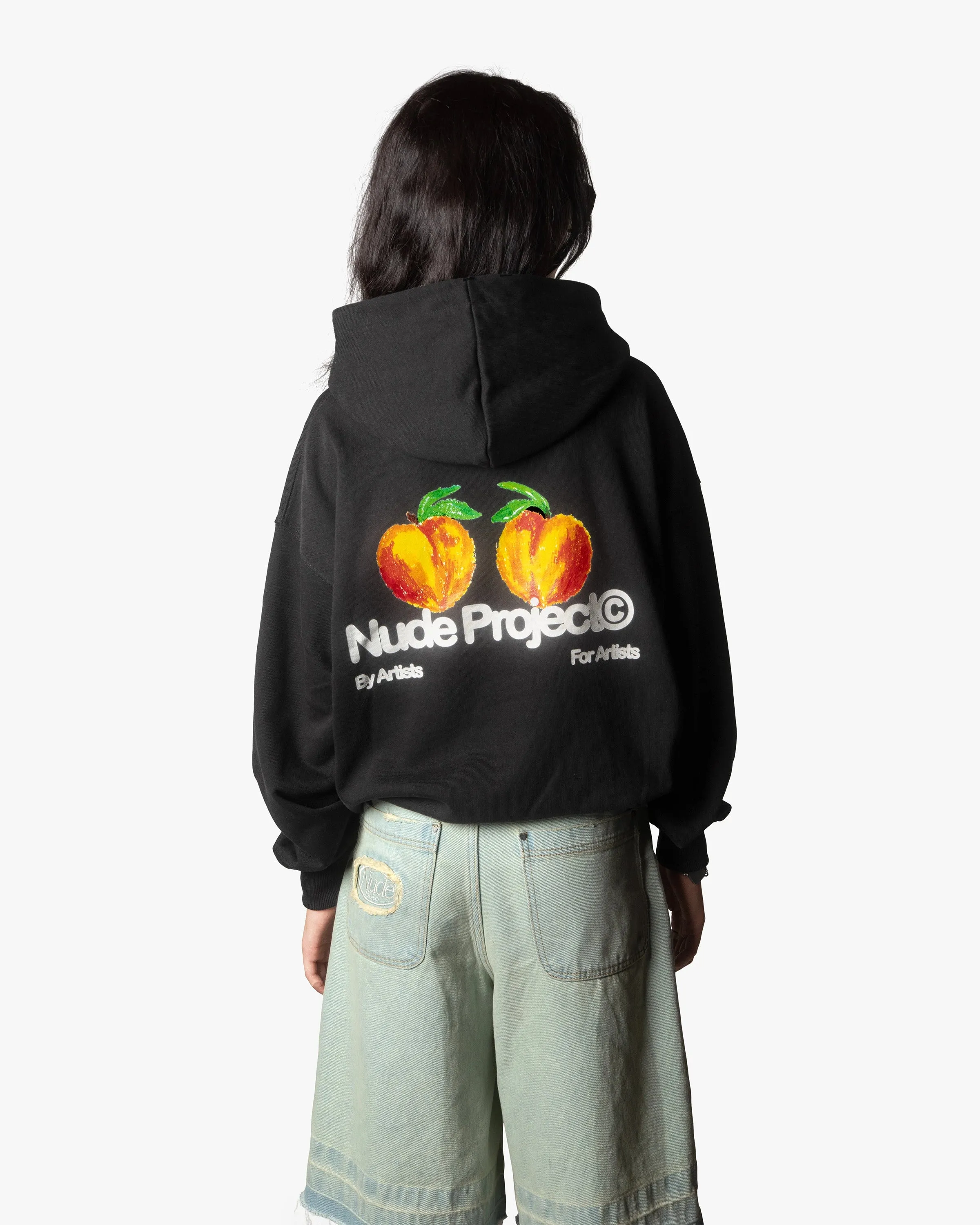 PESSEGO HOODIE BLACK