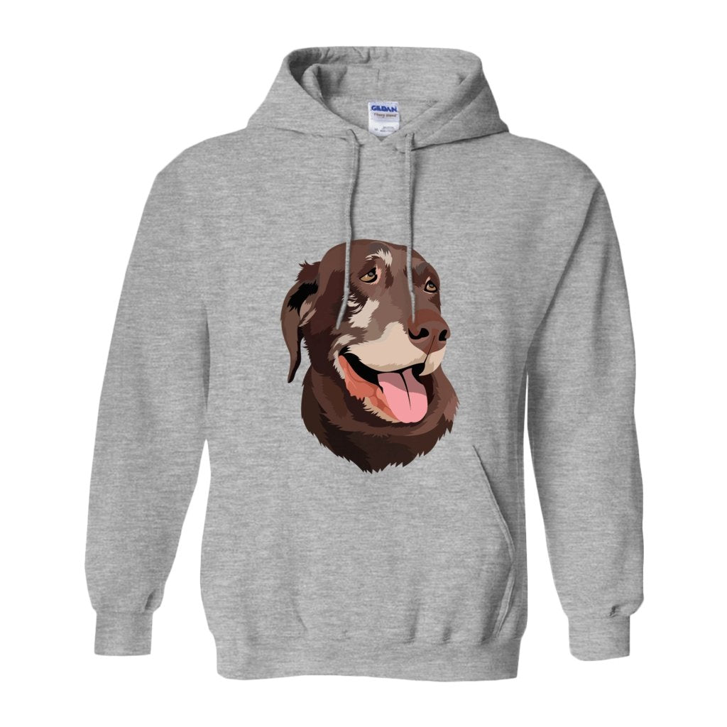 Pet Portrait Custom Hoodie