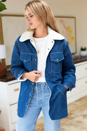 Ranch Coat - Indigo Denim