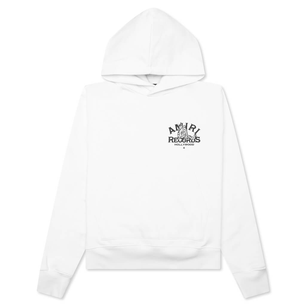 Records Wolf Hoodie - White