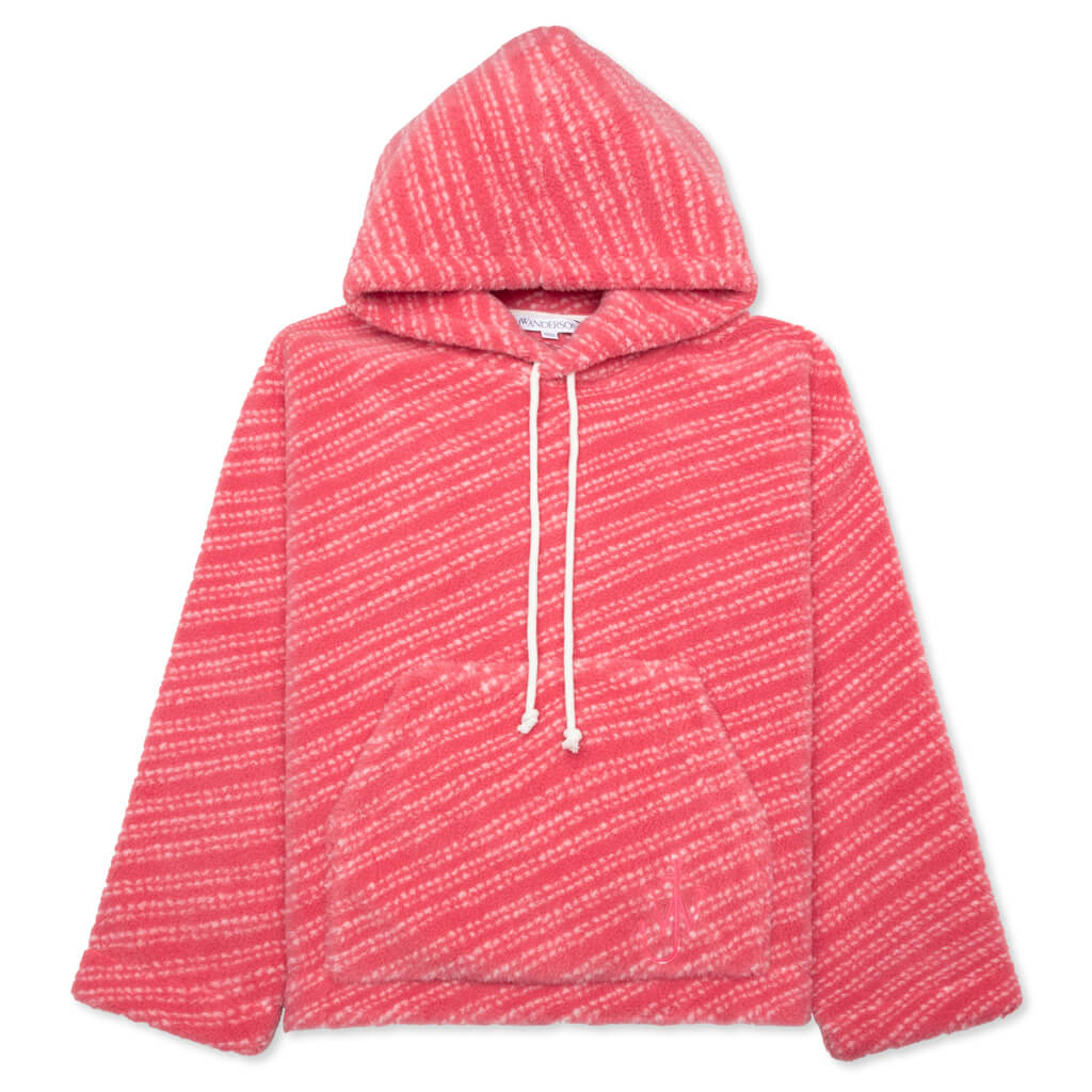 Relaxed Fit Hoodie - Pink