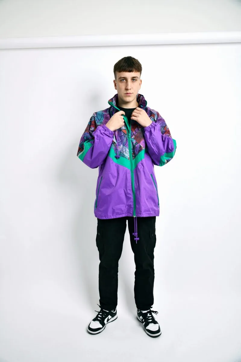 Retro windbreaker summer jacket