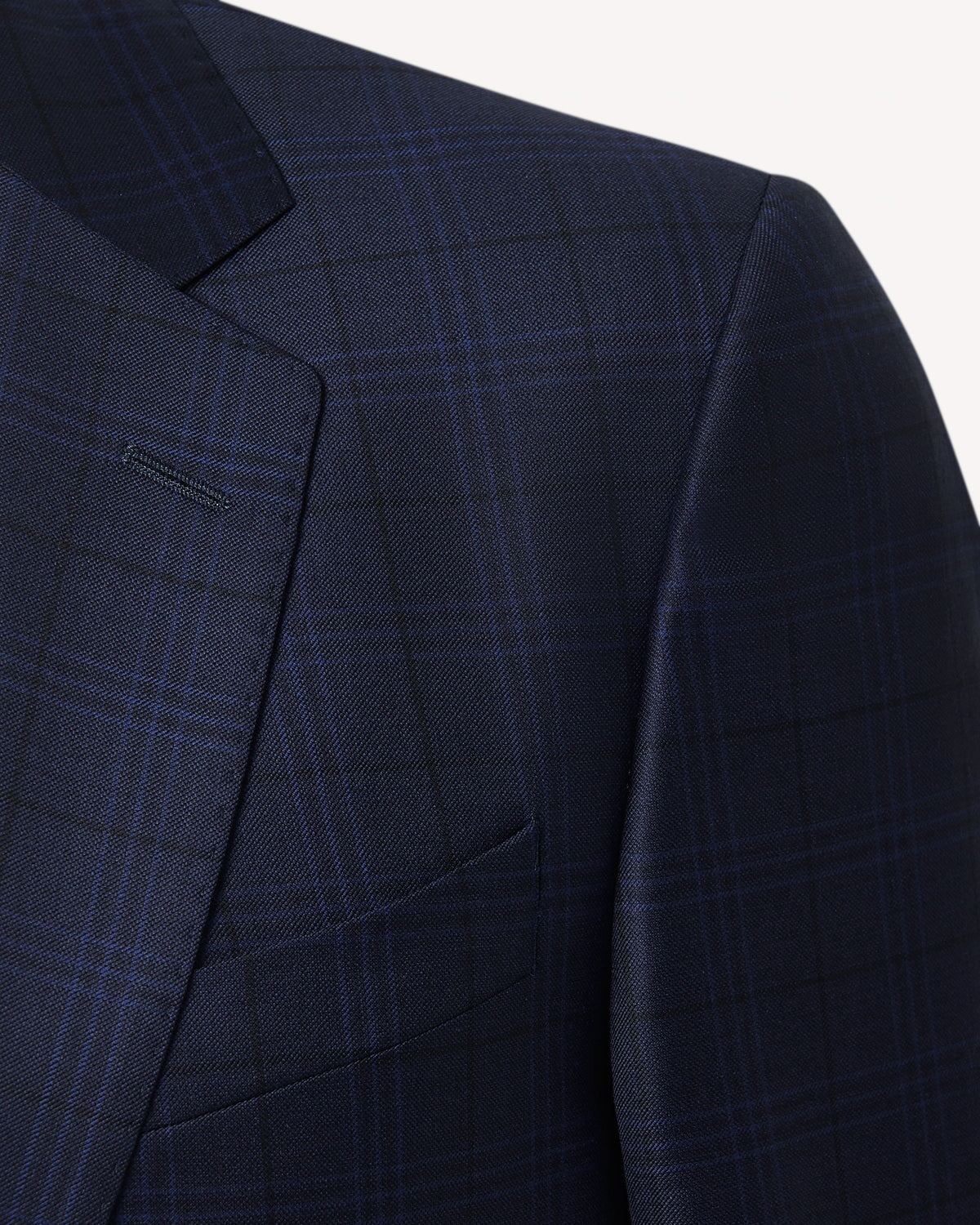 Richard James Check Jacket Navy