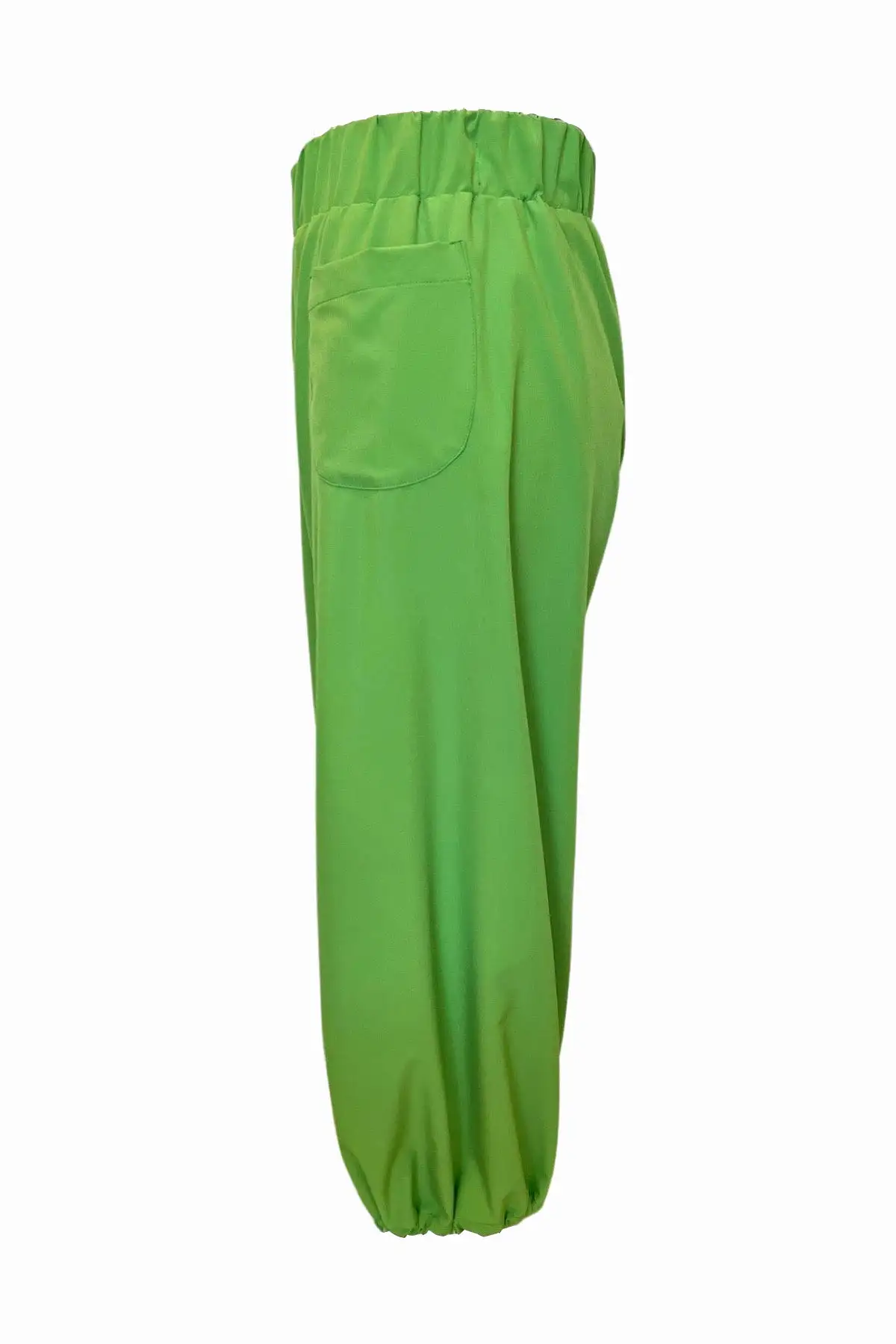 SALE Woven Boba Pants | Techno Lime