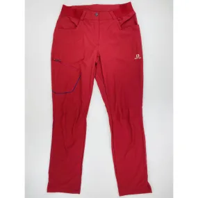 Salomon  Pants Wayfarer Pants W - Pantaloni da escursionismo di seconda mano - Donna - Rosso - 42